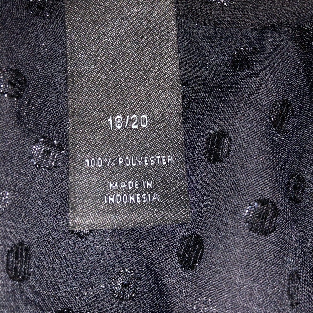 Lane Bryant Semi-Sheer blouse - Picture 6 of 6